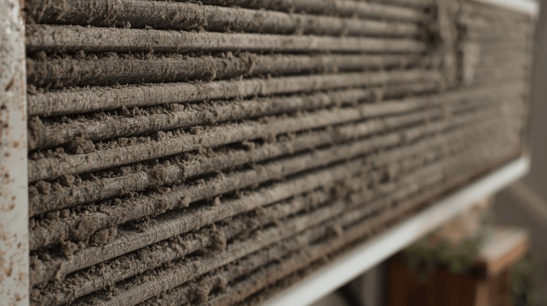 Filtro do ar condicionado sujo